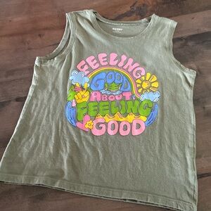 Girls graphic tank top